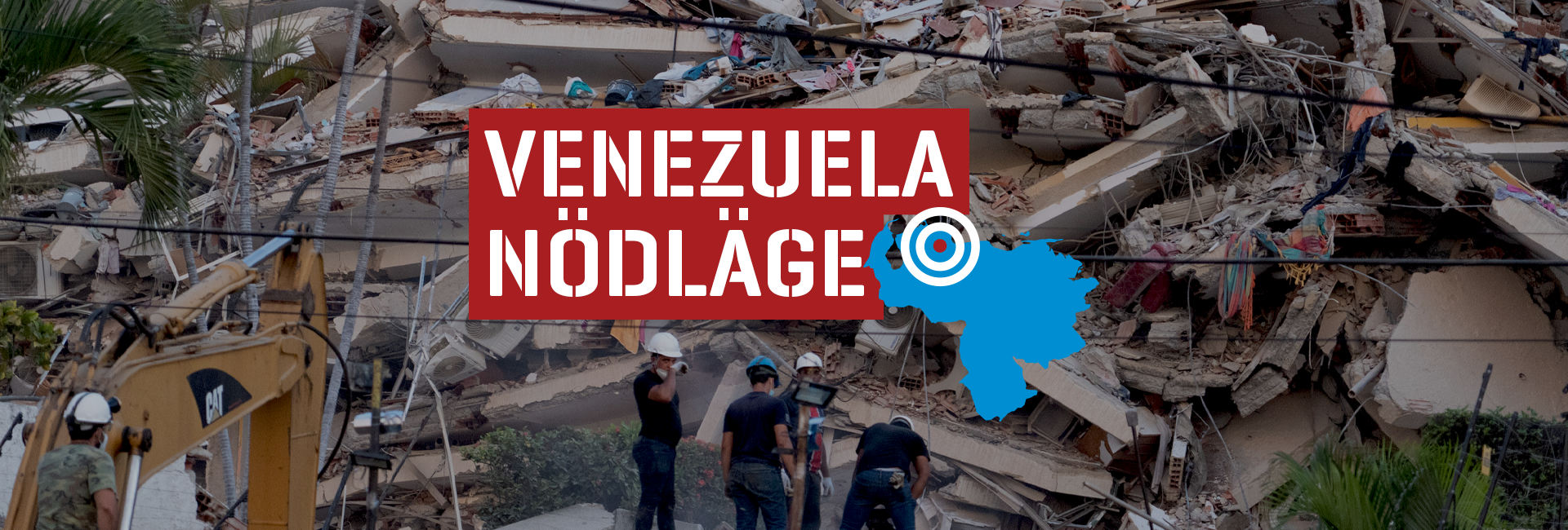 Venezuela nodlage omslag desktop